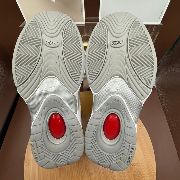 Reebok Classics Answer IV x Packer Shoes White Silver Allen Iverson Size 9 - Picture 5 of 10